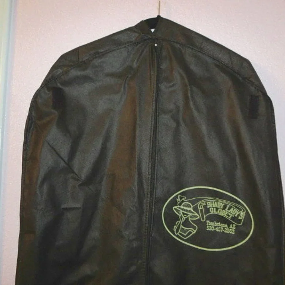 Shady Lady's Closet Garment Bag Clothes Storage Long Dress Travel Fold Over Zip